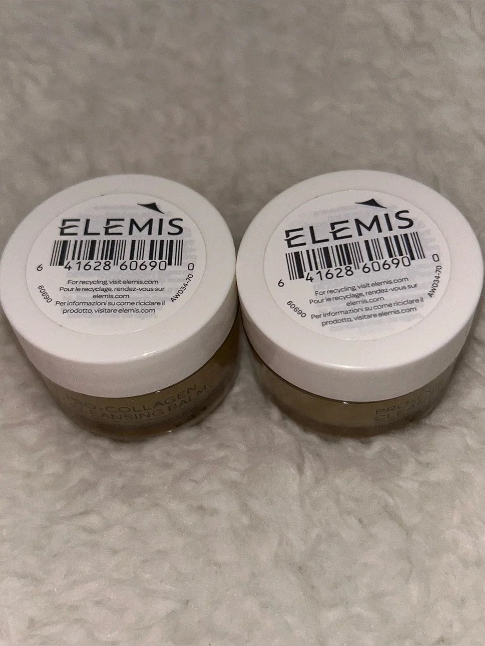 Elemis Pro Collagen Cleansing Balm 2 Pack NEW
